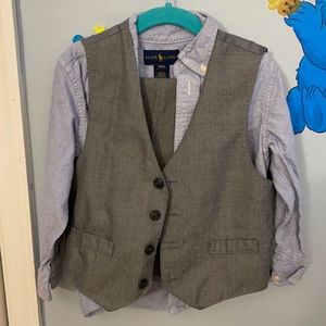 Ralph Lauren Boys 3 Piece Suit